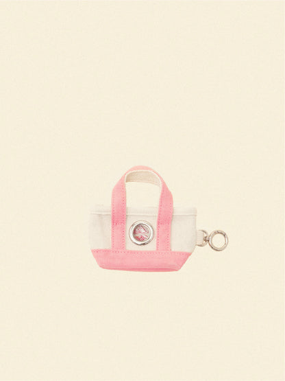 The Little Beast Poop Bag Tote - Pink